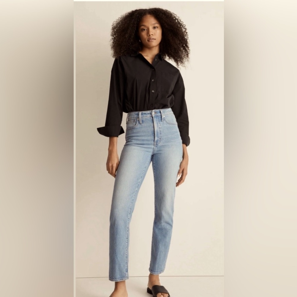 The Perfect Vintage Straight Jean  - Madewell